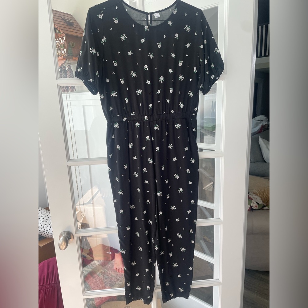 Large Old Navy jumpsuit.